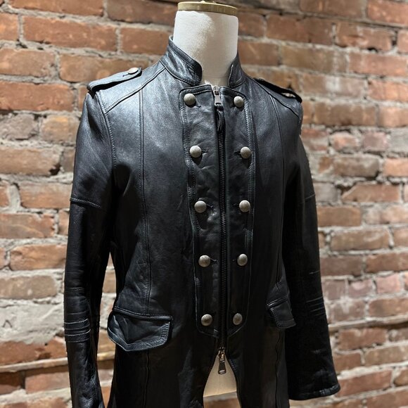 EMPRESA “Military Officer” Leather Jacket - Picture 2 of 13